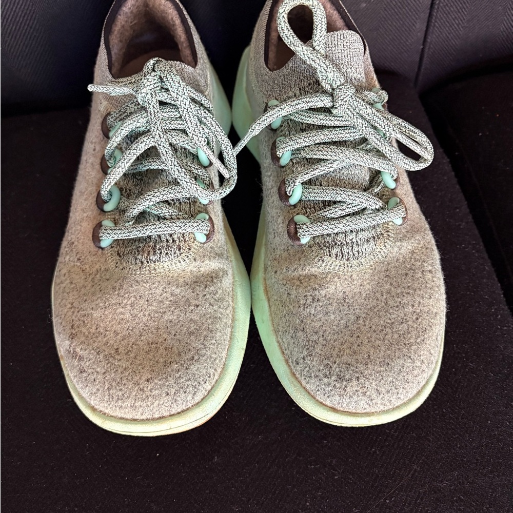 Allbirds waterproof wool sneakers in Mint